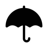 Carefully crafted of umbrella, icon in trendy style vector