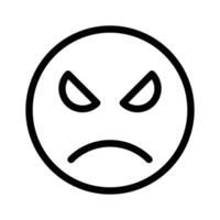 Have a look at this amazing icon of angry emoji, premium vector