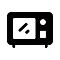 Well designed icon of microwave oven in trendy style, easy to use vector
