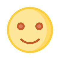 Grab this carefully crafted icon of happy emoji, ready for premium use vector