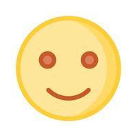 Grab this carefully crafted icon of happy emoji, ready for premium use vector