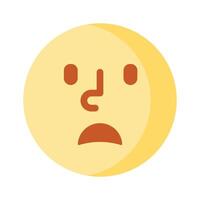 Get your hands on perfectly designed sad emoji icon, customizable vector