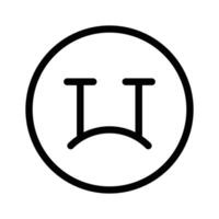 Get this amazing crying emoji design, customizable vector