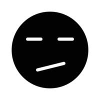 Confused emoji design, ready to use vector