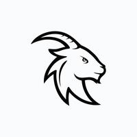 Goat Logo Template icon vector