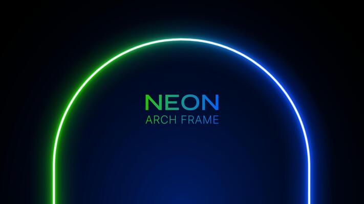 neon-light-arch-laser-arc-blue