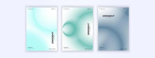 gradient cover, minimalist cover design, simple gradient circle line illustration made from perspective vector