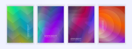 cover gradient abstract background, gradient shapes, New textures for your designs vector