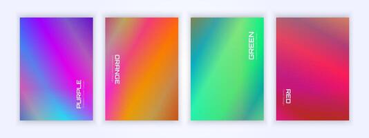 line gradient cover with luminous plain colors. New textures for your designs vector