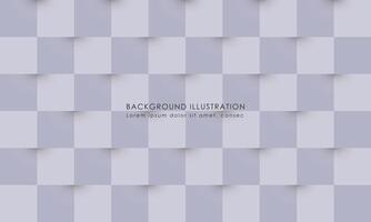 Geometric Abstract Background of Grey Box 3D Realistic Copy Space Area EPS 10 vector