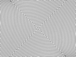 Optical Illusion Created from Artistic Lines Motifs Pattern, can use for Decoration, Background, Ornate, Fabric, Fashion, Textile, Carpet Pattern, Tile or Graphic Design Element vector
