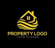 Logo Property, House illustration vector