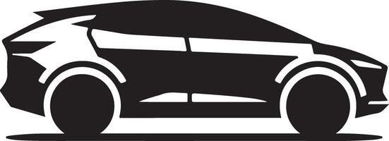 Car Silhouette Side Art, Icons, and Graphics, black color silhouette vector