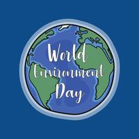 world environment day vector