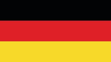 Alemania bandera gratis Ilustracion vector