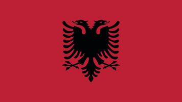 albania flag free llustration vector