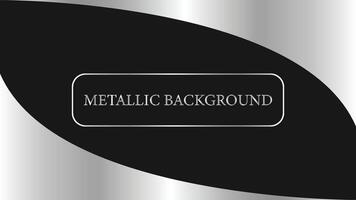 metallic background banner vector