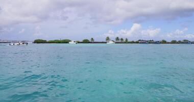 View of Maldives city, capital of Maldives video