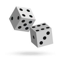 Pair of dice vector