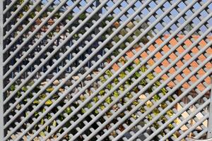 Architectural details close up. Abstract geometric background. photo
