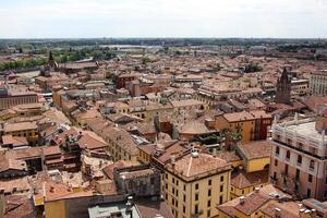 Verona Italy 09 03 2023. Red tiled roofs in the city of Verona. photo