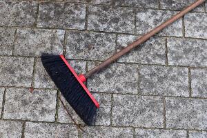 Hand tools for wet cleaning of premises photo