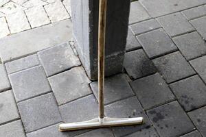 Hand tools for wet cleaning of premises photo