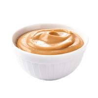 Flavorful Nut Sauce Clear Background Bowl Presentation png