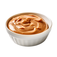 Creamy Peanut Sauce Isolated on Transparent Background png