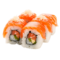 culinario diletto chiaro sfondo salmone nigiri illustrazione png