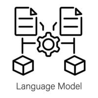 Trendy Language Model vector