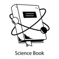 Trendy Science Book vector