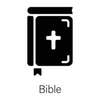 Trendy Bible Concepts vector