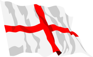 Inglaterra volador bandera png