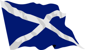 Scotland flying flag png