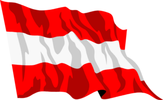 Österreich fliegend Flagge png