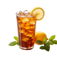 Cool and Crisp Ice Tea with No Background png