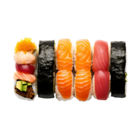 Maki Sushi Elegance Isolated Roll with Transparency png