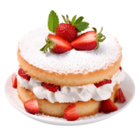 Vanilla Sponge Bliss Delightfully Fluffy Sweet Treat png