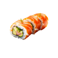 artigianale Sushi presentazione isolato maki Sushi su trasparente sfondo png