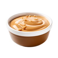 Culinary Craftsmanship Clear Background Bowl with Peanut Sauce png