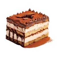 ricco e cremoso Tiramisù divine italiano indulgenza png