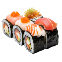 Culinary Perfection Maki Sushi with No Background png