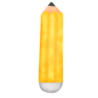 amarelo lápis clipart. png