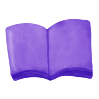 púrpura libro clipart. png