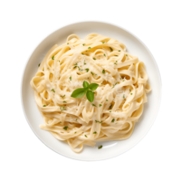 gourmet bekvämlighet mat krämig Alfredo pasta och parmesan png