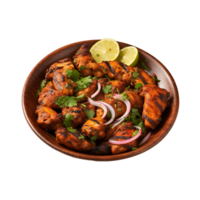 Culinary Delight Clear Background Chicken Tikka Masala Illustration png