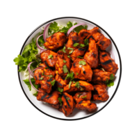 Indisch keuken kunstenaarstalent Doorzichtig achtergrond kip tikka masala beeld png