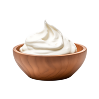 Luxurious Mayonnaise Indulgence White Bowl png