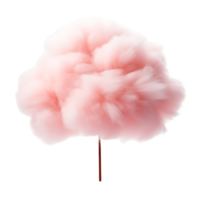 Sweet Fluffiness Transparent Cotton Candy Illustration png